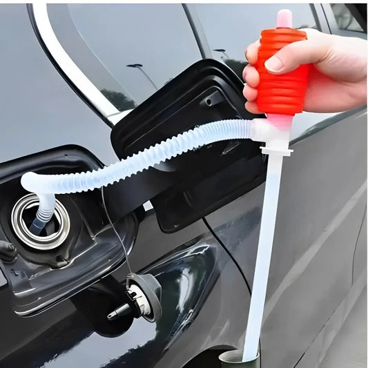 Portable Manual Fuel Pump – Emergency Suction Design, Chemical‑Tolerant Liquid Transfe