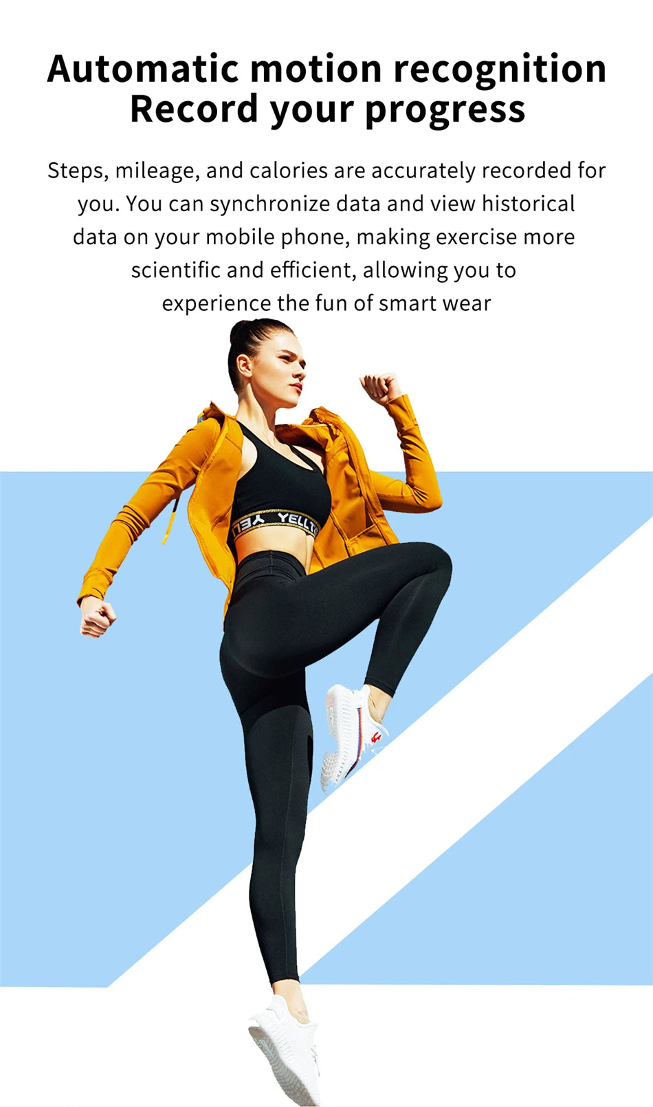 LIGE Smart Watch – Full Touch Bluetooth Call Fitness Tracker