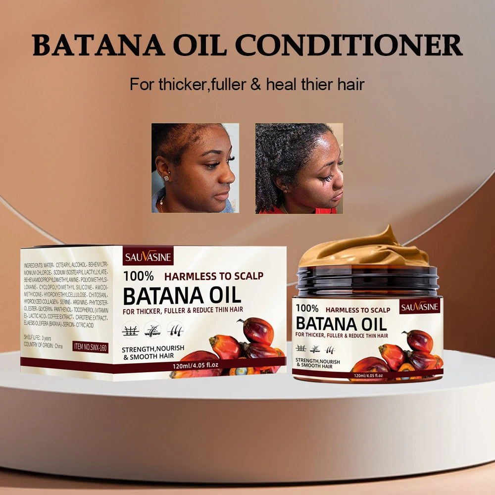 100% Natural Batana Oil — Grow Thicker, Stronger & Healthier Hair