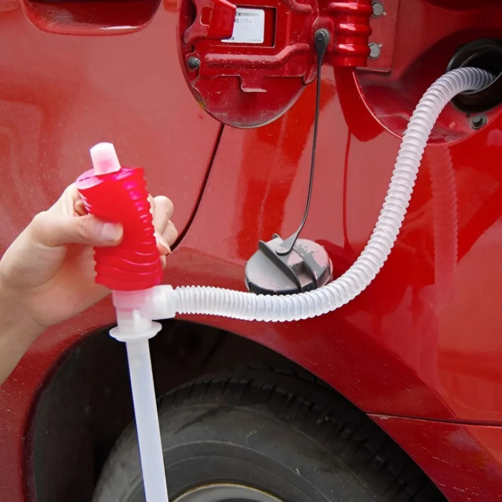 Portable Manual Fuel Pump – Emergency Suction Design, Chemical‑Tolerant Liquid Transfe