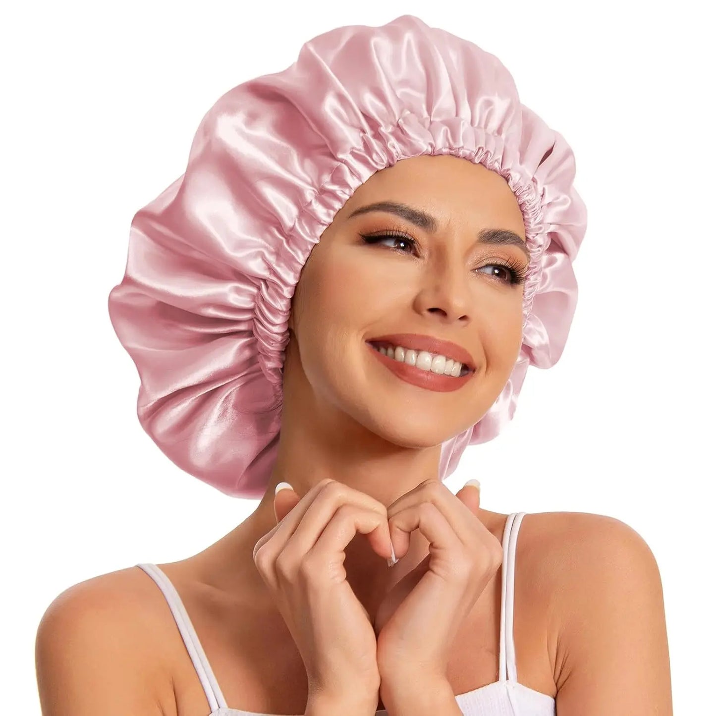 Satin Silk Hair Bonnet — Protect Your Natural Hair While You Sleep