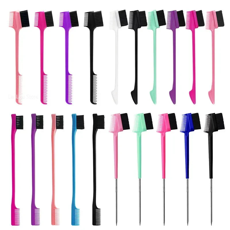 Beauty Edge Brush Comb Double Sided 3 In 1 a Control Brush for Baby Hair Salon.
