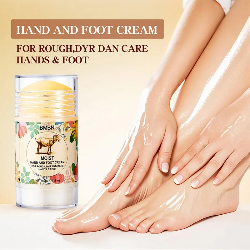 Lanolin‑enriched hand and foot cream deeply repairs cracked, dry skin. Protective formula moisturizes, softens, and restores resilience, leaving hands and feet smooth, nourished, and comfortable daily.