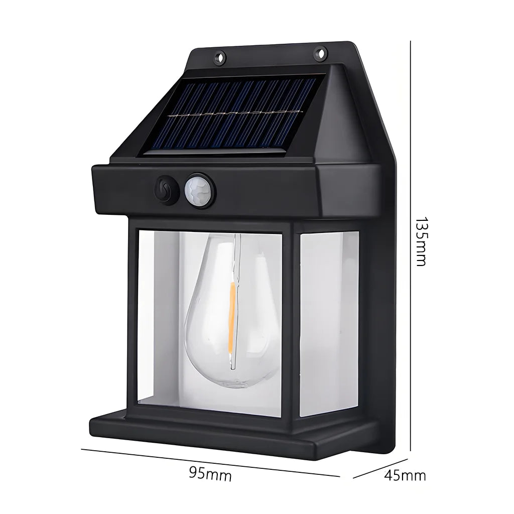 Solar Wall Light – Outdoor Waterproof LED Lamp with Sensor for House, Garden & Fence Decoration