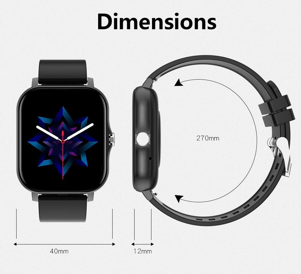 2025 Sport Smart Watch – Bluetooth Call Fitness & Health Tracker