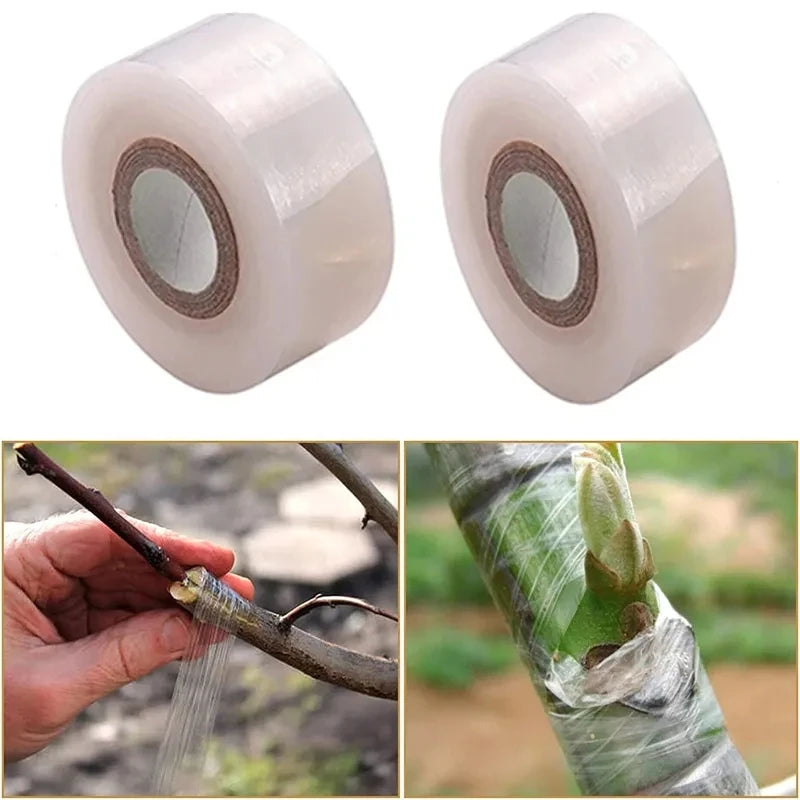 200M PE Grafting Tape – Self‑Adhesive UV Resistant Film for Fruit Trees & Nursery Plants