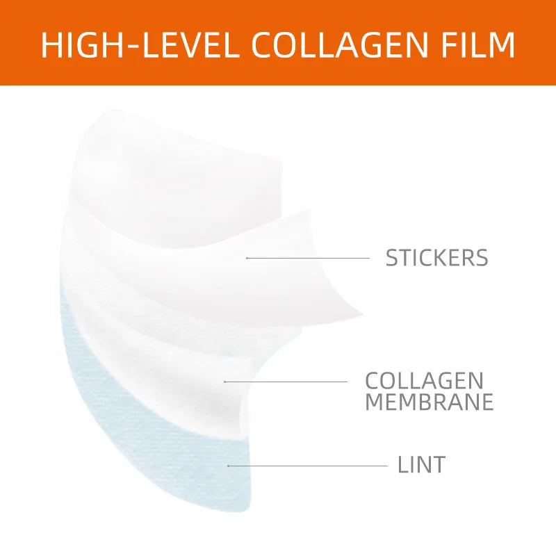 Soluble Collagen Face Mask Hydrolyzed Film Anti Aging Moisturizing Mask.