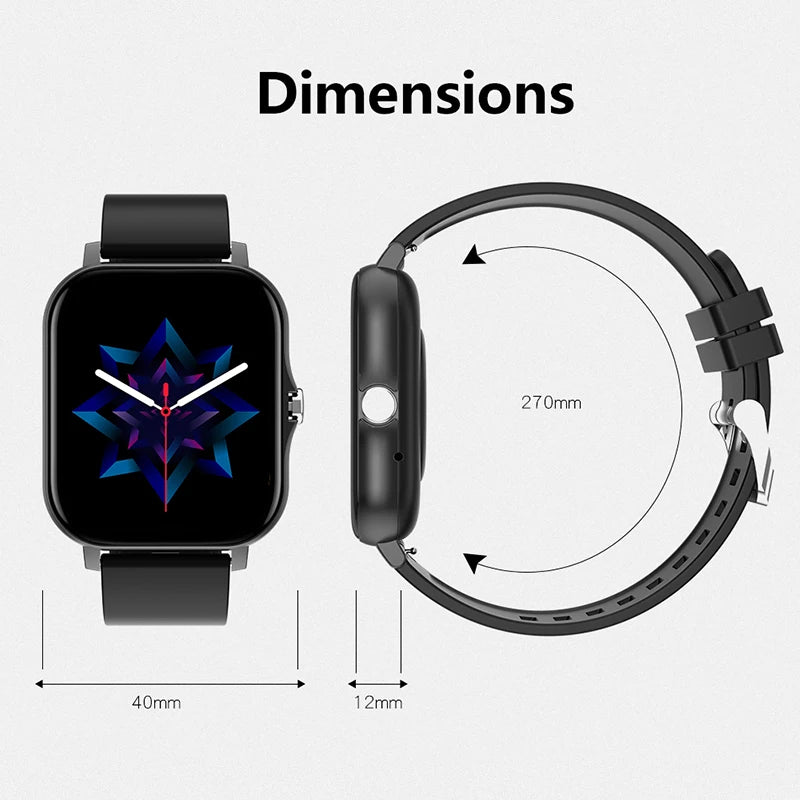 2025 Sport Smart Watch – Bluetooth Call Fitness & Health Tracker