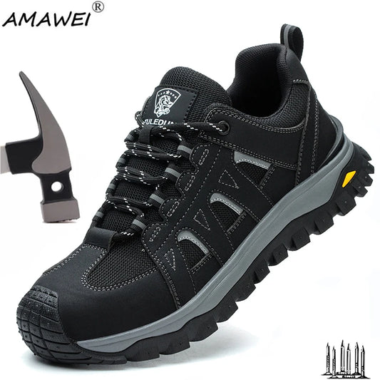 Steel Toe Safety Work Boots