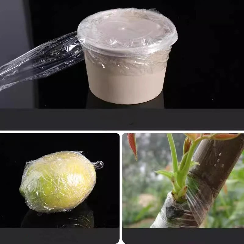 200M PE Grafting Tape – Self‑Adhesive UV Resistant Film for Fruit Trees & Nursery Plants