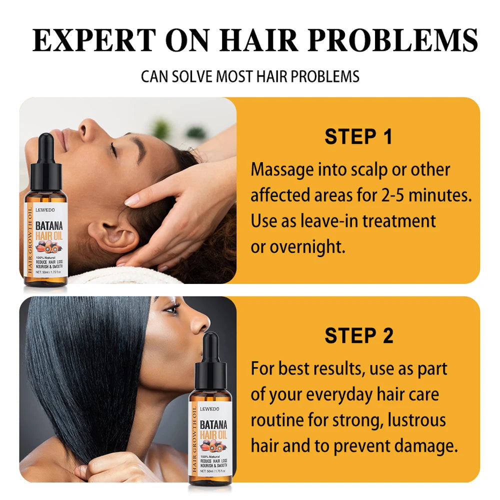 100% Natural Batana Oil — Grow Thicker, Stronger & Healthier Hair