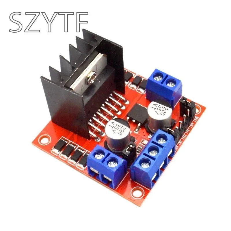 L298N Dual H-Bridge Motor Driver – Smart Car & Robot Control Module for Arduino