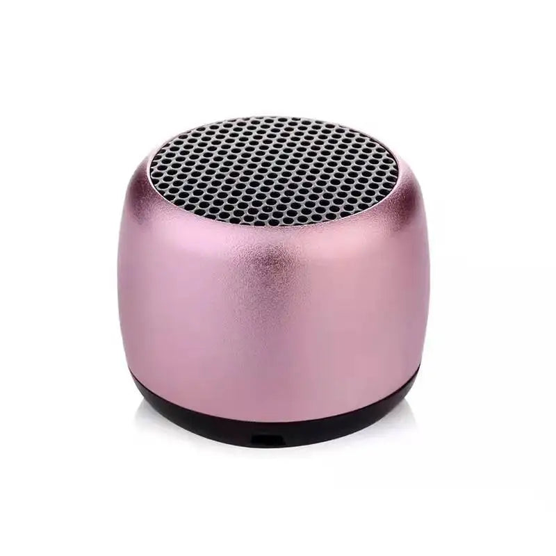 M1 Mini Bluetooth Speaker – Portable Metal Wireless Subwoofer with Intelligent Dual Connection”