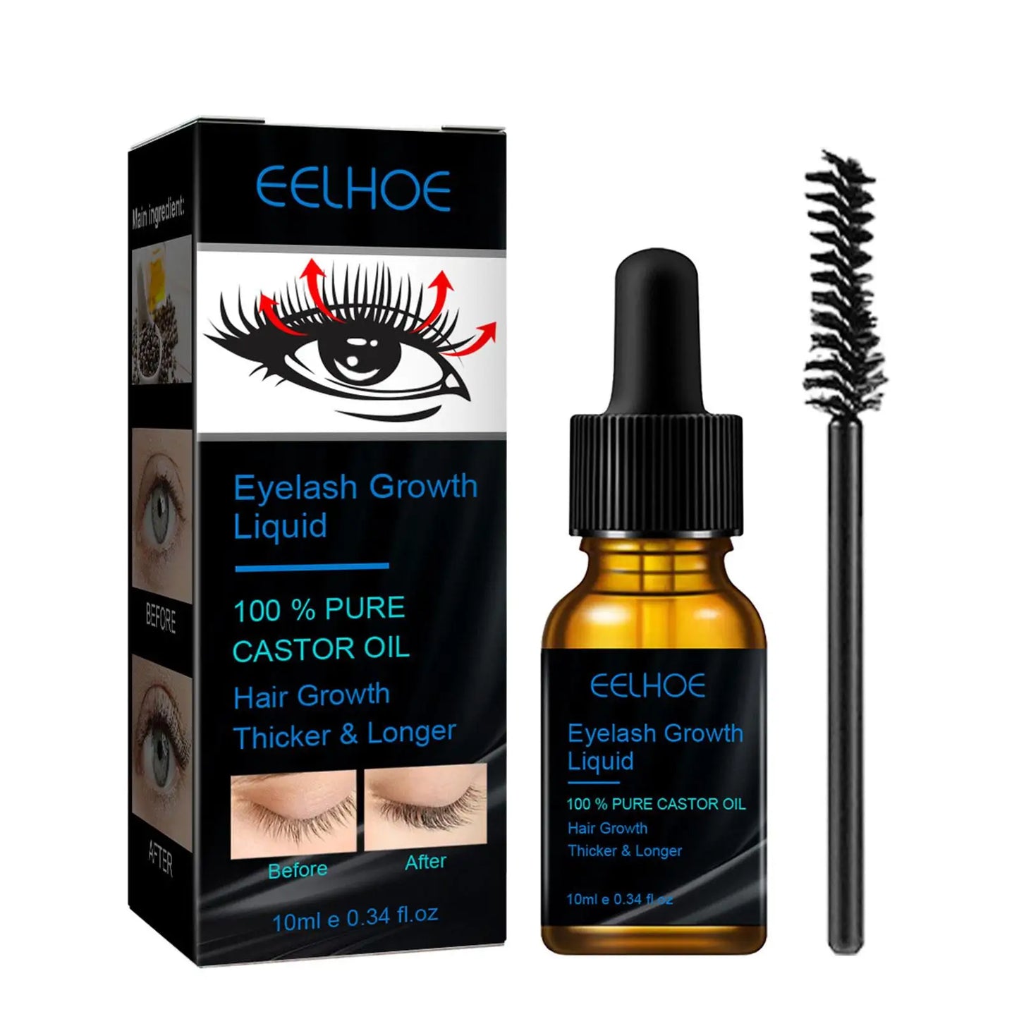Pure Castor Oil for Hair Growth — Thicker, Stronger & Longer Hair