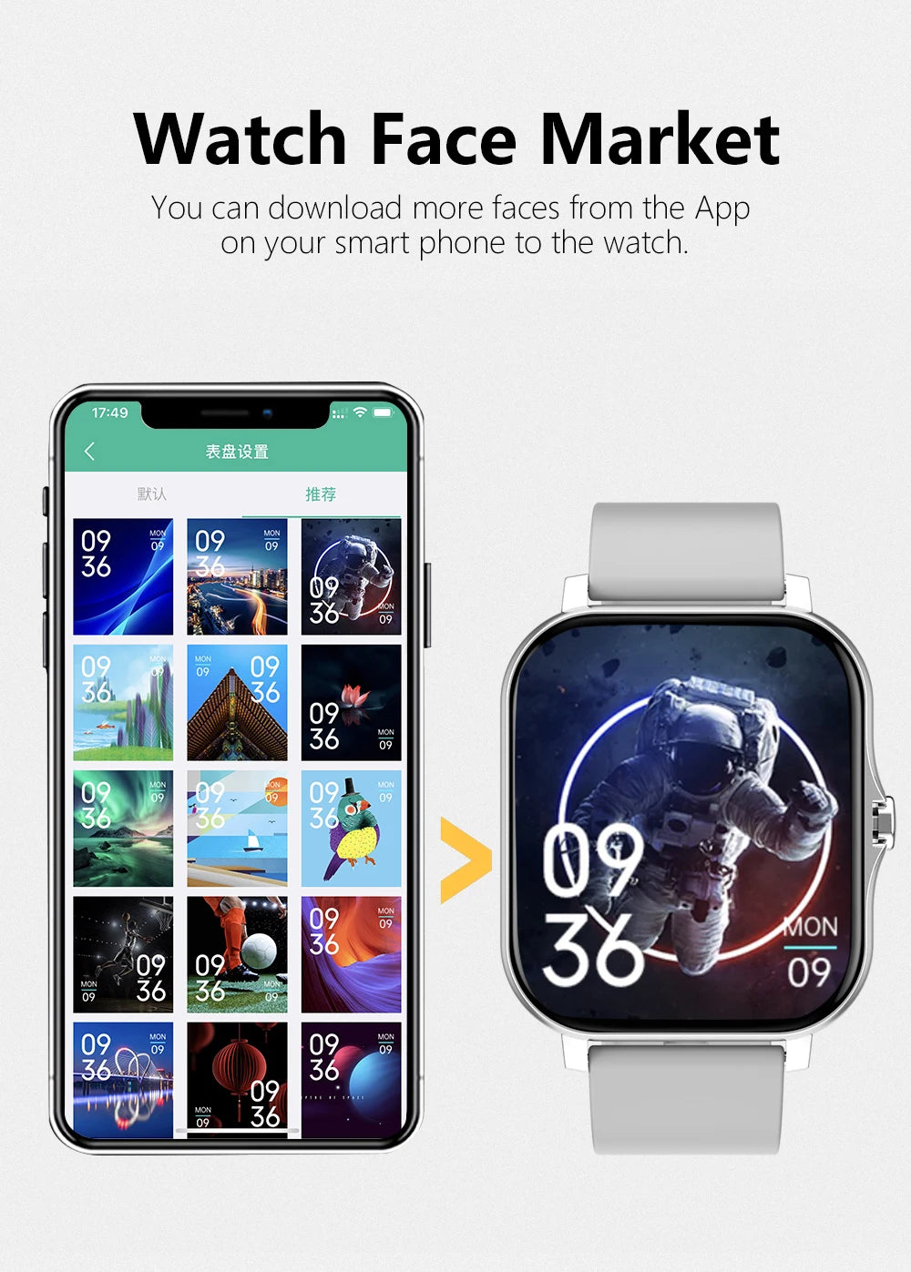 2025 Sport Smart Watch – Bluetooth Call Fitness & Health Tracker