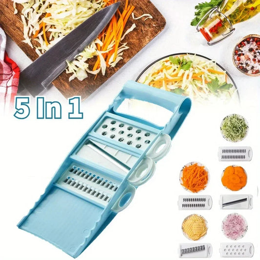 5‑in‑1 Vegetable Chopper – Multi‑Functional Onion & Food Slicer, Dicer, Cutter