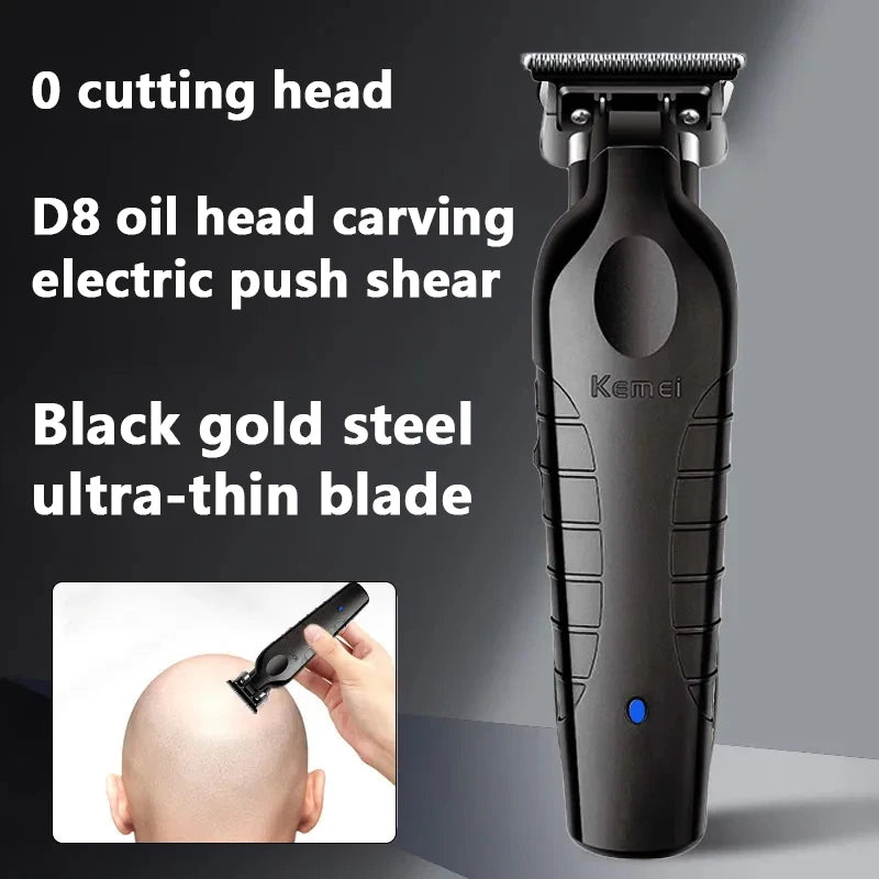 Kemei KM‑2299 Professional Hair Clipper – 1200mAh USB Rechargeable Trimmer