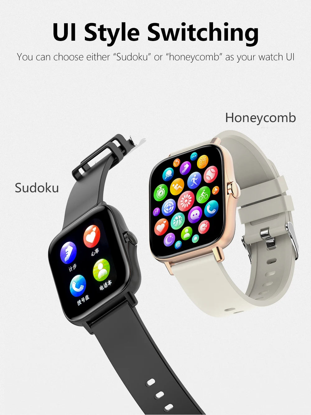 2025 Sport Smart Watch – Bluetooth Call Fitness & Health Tracker