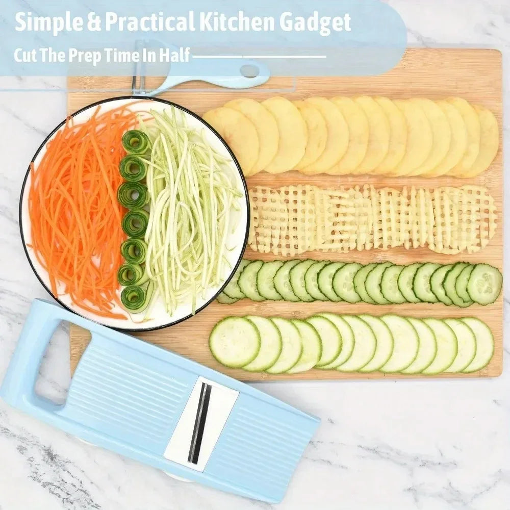 5‑in‑1 Vegetable Chopper – Multi‑Functional Onion & Food Slicer, Dicer, Cutter