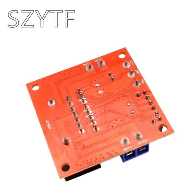 L298N Dual H-Bridge Motor Driver – Smart Car & Robot Control Module for Arduino