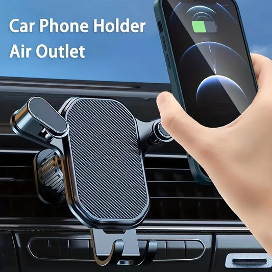 Car Phone Holder – Air Vent Clip Mount for 4.7–6.7 Inch Smartphones”