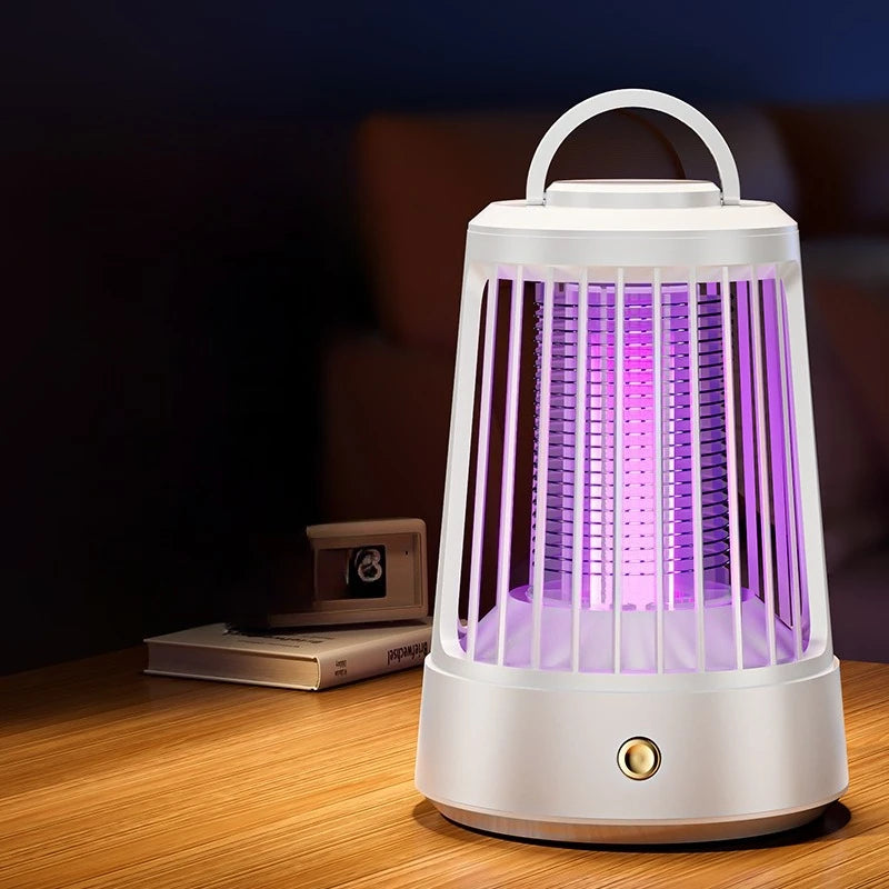 Mosquito Killer Lamp Indoor Electric Shock Mosquito Killer Lamp Outdoor Suspended Type USB Rechargeable Insect Killer Household