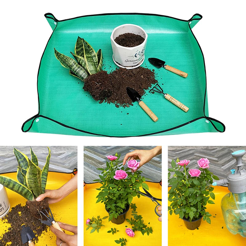 3‑Piece Mini Gardening Tool Set – Portable Shovel, Rake & Handle Tools for Indoor Planting