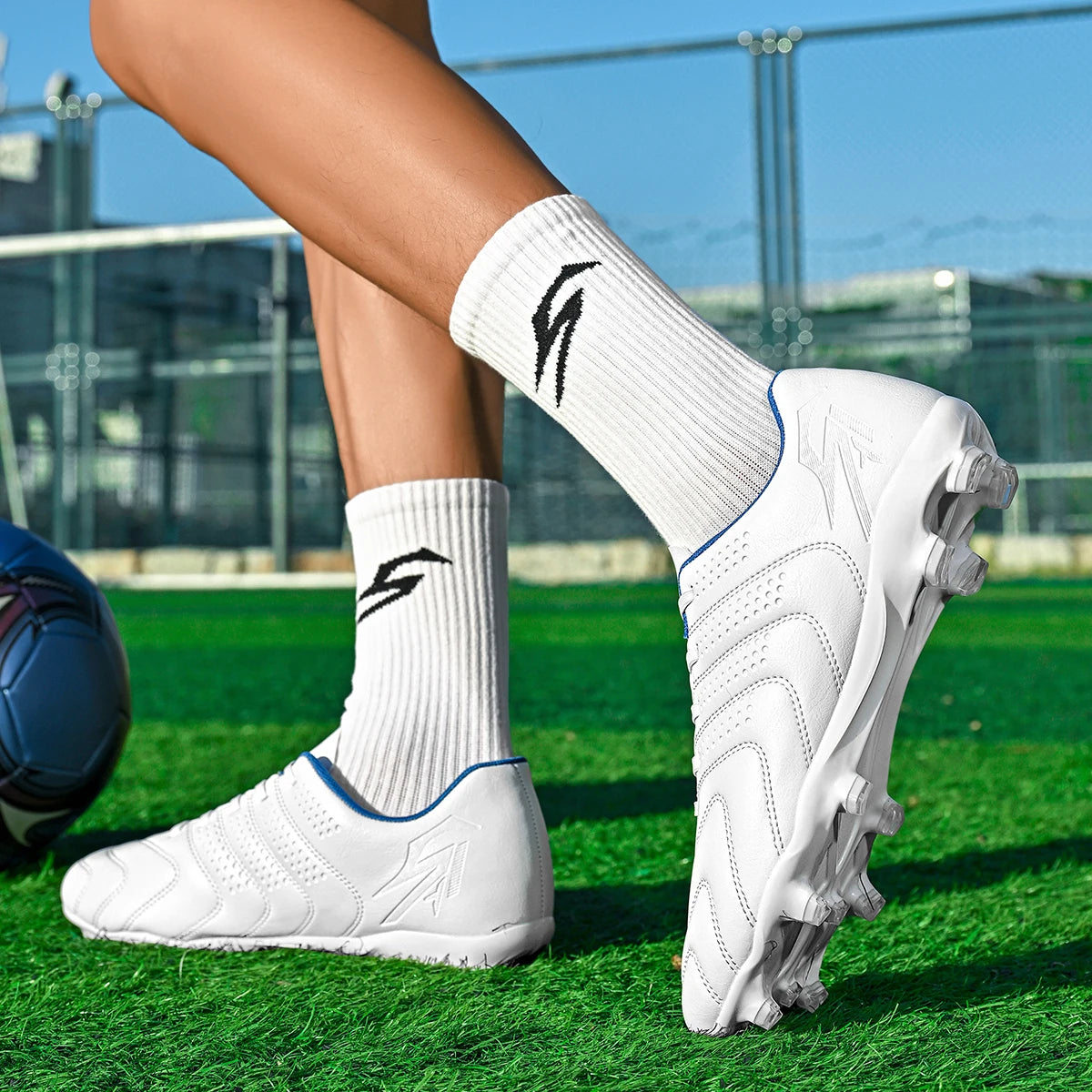 AG/FG Soccer Boots – Non‑Slip Wear‑Resistant Football Shoes for Men, Women & Youth
